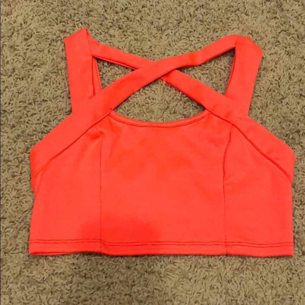 Cross front Crop top